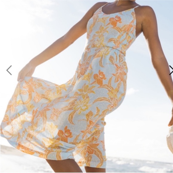 Roxy Dresses & Skirts - Roxy Land Of All Strappy Midi Dress